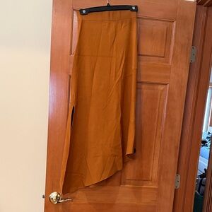 A.L.C. Asymmetrical Skirt in Rich Tan